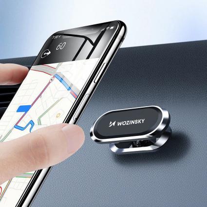 Uchwyt na telefon na deskę rozdzielczą Wozinsky WMH-06 - odkładany telefon Zamocowany na desce rozdzielczej uchwyt na telefon Wozinsky WMH-06