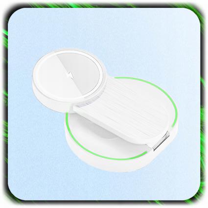 3w1ŁADOWARKAINDUKCYJNABEZPRZEWODOWAMAGSAFEDOIPHONEAPPLEiWATCHLEDEAN(GTIN)5900670991446