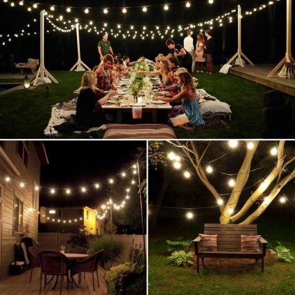 GIRLANDASOLARNAświetlnaOgrodowaLAMPKISOLARNEOGRODOWE100LED10mŚrednicakuli1.5cm