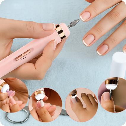 FREZARKADOPAZNOKCIMANICUREPEDICUREFREZYFREZPIELĘGNACJIDOSKÓREKUSBKolorróżowy