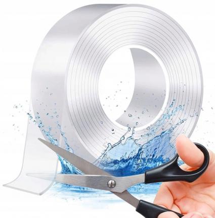 TaśmaklejącaNANOdwustronnaMOCNAwielokrotnegoużytku30mm3mEAN(GTIN)5905753732459