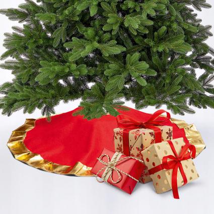 DywanikMatapodchoinkęDużyŚwiątecznyNaPrezent80cm