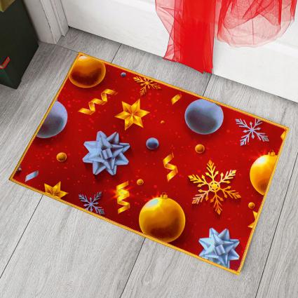 ŚwiątecznamatadywanikNaPrezentdosalonukuchni60x40cmantypoślizgowa