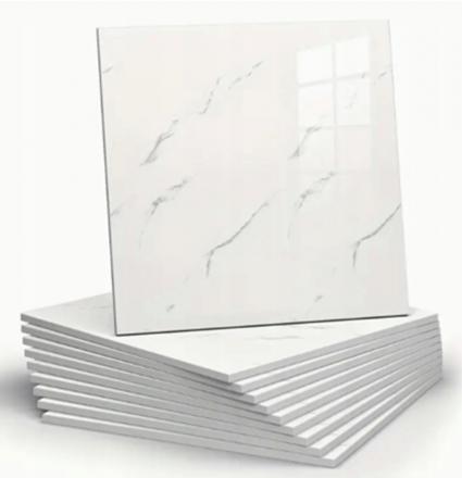 PŁYTKIPCVSAMOPRZYLEPNEMOCNEWODOODPORNEIMITACJAMARMUR10SZTUK0,9m2