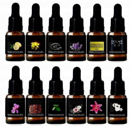 ZESTAWOLEJKÓWETERYCZNYCHZAPACHOWYCH100%12x10mldosaunykąpieli