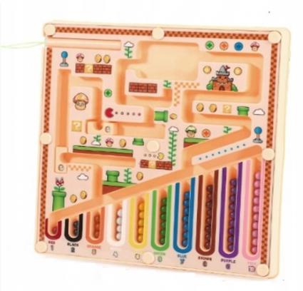 Tablicamagnetycznaedukacyjnawielokolorowa3+LABIRYNT+PEN