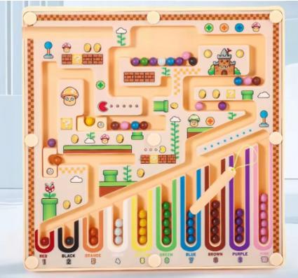 Tablicamagnetycznaedukacyjnawielokolorowa3+LABIRYNT+PENEAN(GTIN)5907426666924