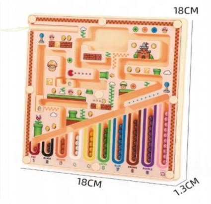 Tablicamagnetycznaedukacyjnawielokolorowa3+LABIRYNT+PENStanopakowaniaoryginalne