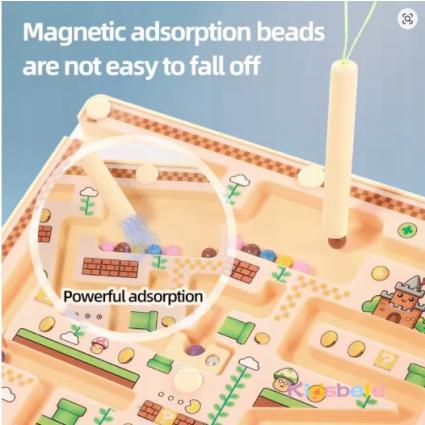 Tablicamagnetycznaedukacyjnawielokolorowa3+LABIRYNT+PENMarkaAzaris