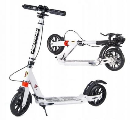 HULAJNOGADUŻEKOŁADOROSŁYCHSCOOTER20CMTARCZOWYHAMULECAMORTYZATORYRodzajklasyczne