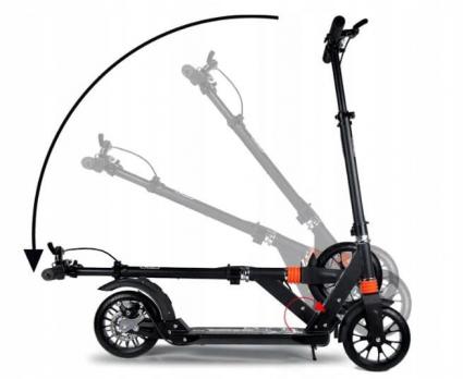 HULAJNOGADUŻEKOŁADOROSŁYCHSCOOTER20CMTARCZOWYHAMULECAMORTYZATORYModelUraban