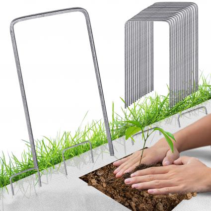 SZPILKIDOAGROWŁÓKNINYAGROTKANINYKOTWY20x4cmKOŁKIZESTAWSZPILEK100x