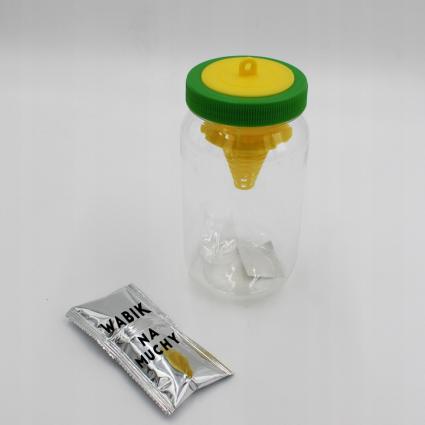 PUŁAPKANAMUCHYSŁOIKWABIKNAOWADYWIELOKROTNEGOUŻYTKUSŁOIKKOŃSKIEZastosowanieprzeciwkomuchom