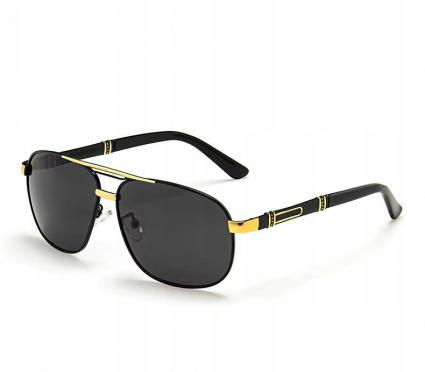 OKULARYPILOTKIPRZECIWSŁONECZNEMĘSKIEPREMIUMFILTRUV400ETUIPREMIUMFasonpilotki