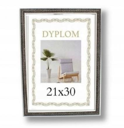 RAMKAA4NADYPLOMCERTYFIKAT21x30ZDJĘCIANAŚCIANĘDOZAWIESZENIA