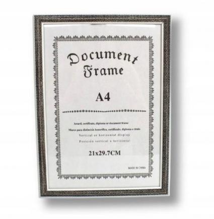 RAMKAA4NADYPLOMCERTYFIKAT21x30ZDJĘCIANAŚCIANĘDOZAWIESZENIARodzajramkanajednozdjęcie