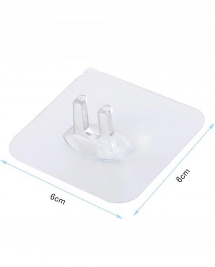 UCHWYTNASZCZOTECZKĘdoZębówSamoprzylepnyWieszakŁazienkowyHaczyk1sztKolorbezbarwny