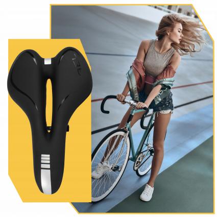 SIODEŁKOROWEROWEWYGODNEMIĘKKIESIODŁOSPORTOWEŻELOWEEXTRAWENTYLACJASzerokość160mm