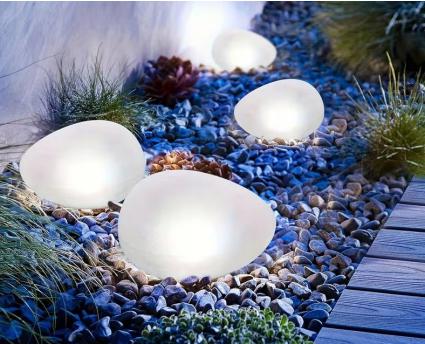 LampasolarnakamieńleddoogroduszklanaogrodowazczujnikiemzmierzchuCertyfikatyzgodnościCE