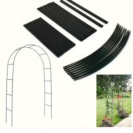 PergolaOgrodowaŁukowaTarasowaDoRóżKwiatów140x38x240CMOCYNKWysokośćwejścia240cm