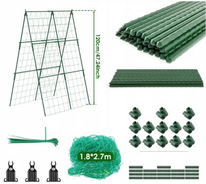 PODPÓRKADOROŚLINOGÓRKÓWPOMIDORÓWSTELAŻDOPNĄCYCHWARZYWXXL120X80KodproducentaSTELAŻZSIATKĄDOWARZYWPNĄCYCH