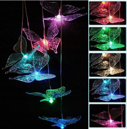 LAMPASOLARNAOGRODOWAWISZĄCADZWONKIWIATROWEALTANANATARASRGBMOTYLKIRodzajgwintubrak