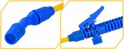 OPRYSKIWACZCIŚNIENIOWYRĘCZNYLANCA98CM+42OGRODOWYZREGULOWANĄDYSZĄ5LPojemnośćzbiornika5l