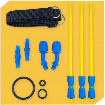 OPRYSKIWACZCIŚNIENIOWYRĘCZNYLANCA98CM+42OGRODOWYZREGULOWANĄDYSZĄ5LCiśnieniemax3.2bar