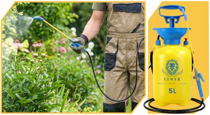OPRYSKIWACZCIŚNIENIOWYRĘCZNYLANCA98CM+42OGRODOWYZREGULOWANĄDYSZĄ5LZasilanieręczne