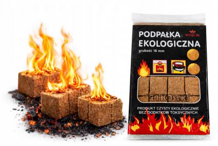 PodpałkaekologicznadokominkapiecagrillanaturalnaszybkierozpalanieMarkabezmarki