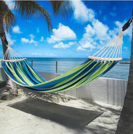 HamakDwuosobowy2OsobowyXXLOgrodowyHuśtawka+PokrowiecLinkiMOCNYDługośćcałkowita200cm