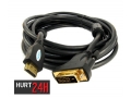 KABEL HDMI 19PIN-DVI 5M GOLD v1.3b