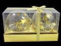 Bombki choinkowe x2 zlote
