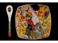 KLIMT LADY WITH FAN ZESTAW 6 FILIŻANEK + ŁYŻE