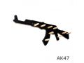 Wystrzałowy wieszak - AK47