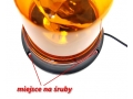 LAMPA KOGUT 24V POMARAŃCZOWY OSTRZEGAWCZY