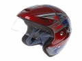 Kask turystyczny z szybą